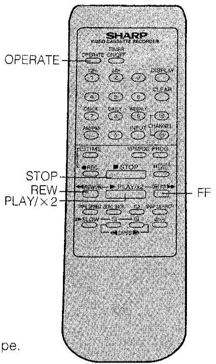 SHARP VC-M20GM - PREPARATION - 2