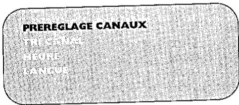 PREREGLAGE CANAUX