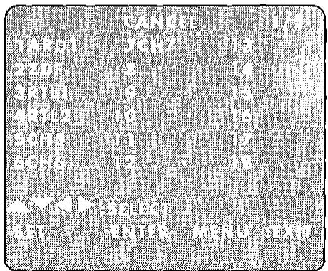 SHARP VC-ME80GM - DELETING CHANNELS - 3