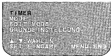 SHARP VC-ME80GM - MENÜBILDSCHIRM - 1