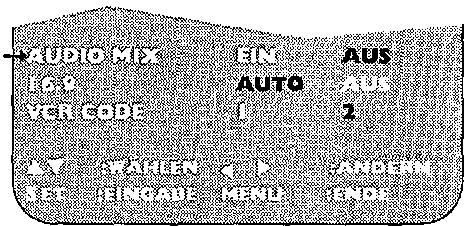 SHARP VC-ME80GM - MENÜBILDSCHIRM - 1