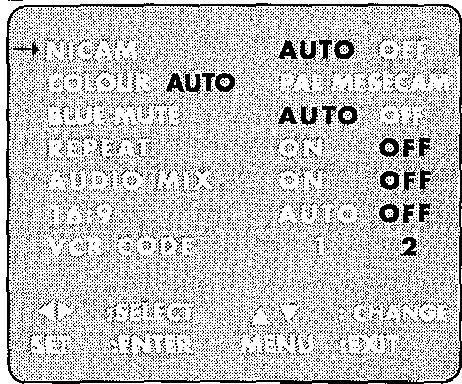 SHARP VC-ME80GM - MODE SELECTION - 2