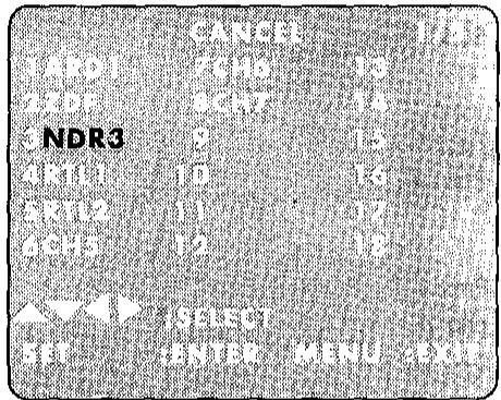 SHARP VC-ME80GM - DELETING CHANNELS - 2