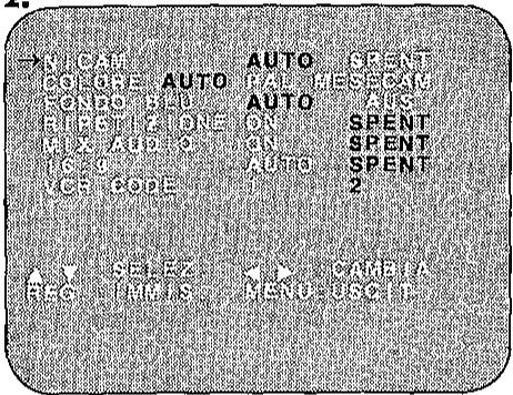 SHARP VC-ME80GM - SELEZIONE DELLA MODALITA - 2