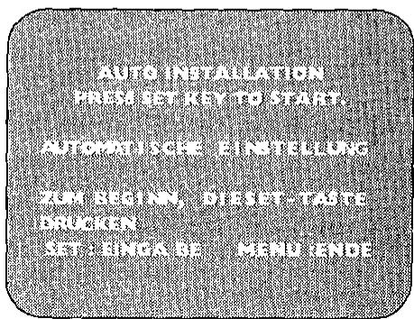 SHARP VC-ME80GM - PROCEDURE D'INSTALLATION - 1