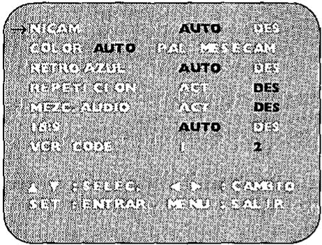 SHARP VC-ME80GM - SELECTION DE MODO - 2