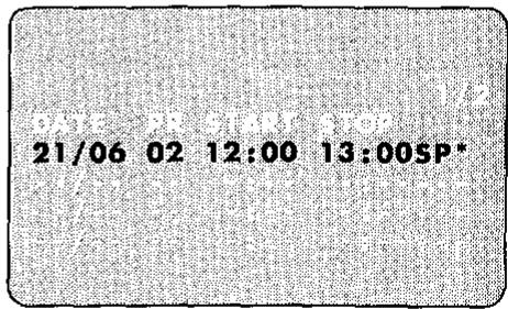SHARP VC-ME80GM - CHANGING A RECORDING - 2