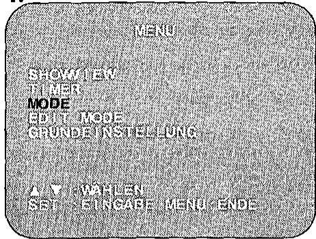 SHARP VC-ME80GM - AUSWAHL DES BETRIEBSMODUS - 1