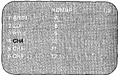 SHARP VC-ME80GM - Asignación de nombre a los canales - 3
