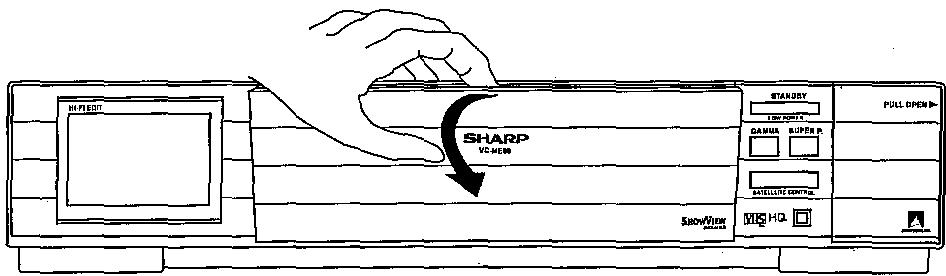 SHARP VC-ME80GM - OPERATING YOUR VCR - 1