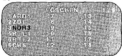 SHARP VC-ME80GM - Löschen von Sendern - 2