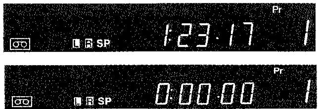 SHARP VC-MH641GM - COMPTEUR DE BANDE ET RETOUR A ZERO - 1