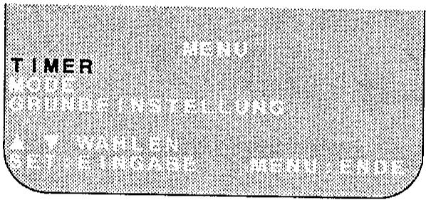 SHARP VC-MH73GM - ÉCRAN DE MENU - 1