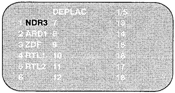 SHARP VC-MH73GM - classement des chaînes par ordre de préférence - 3