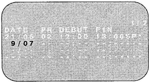 SHARP VC-MH73GM - PROGRAMMATION d'un enregistrement - 2