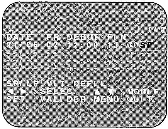 SHARP VC-MH761GM - COMMENT UTILISER SHOWVIEW POUR ENREGISTERER - 1
