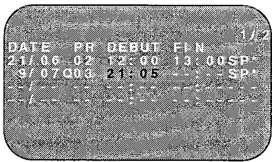 SHARP VC-MH761GM - PROGRAMMATION D'UN ENREGISTREMENT - 1