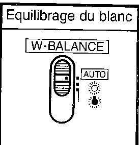 SHARP VL-C73SA - Equilibrage du blanc - 1