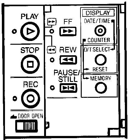 SHARP VL-C73SA - Utilisation du compteur de ruban - 1