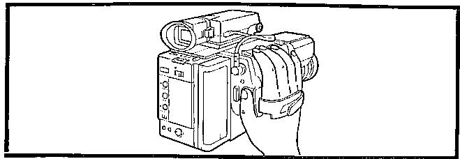 SHARP VL-C73SA - Réglage de la lanière de maintien - 1