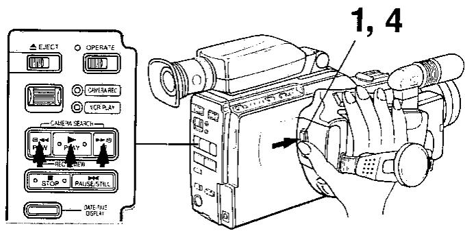 SHARP VL-C8000S - Recherche video - 2
