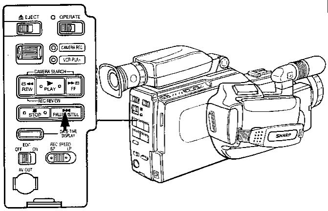 SHARP VL-C8000S - Arret sur image - 1