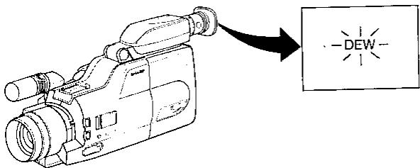 SHARP VL-C8000S - Alarmde condensation - 1