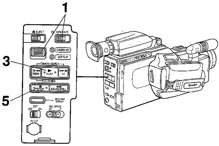 SHARP VL-C8000S - Mémoire du compteur - 1