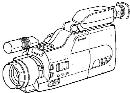 SHARP VL-C8000S - Retrait d'une cassette - 1