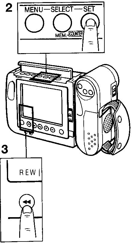 SHARP VL-E40S - POUR REMETTRE LE COMPTEUR A ZERO - 2