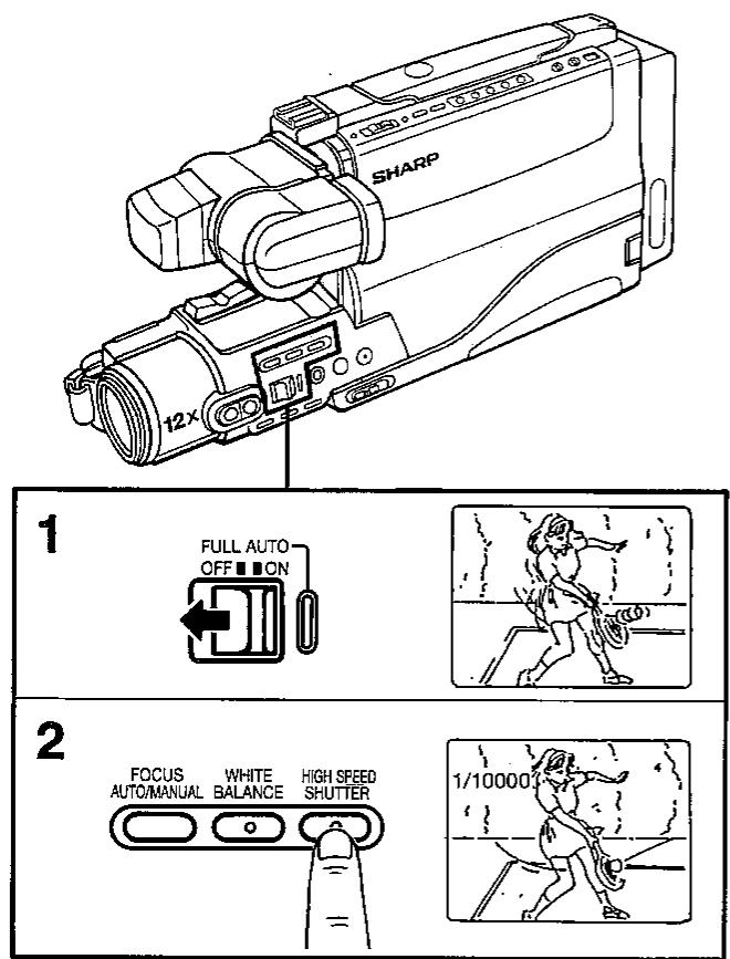 SHARP VL-SX80 - Equilibrage du blanc - 2