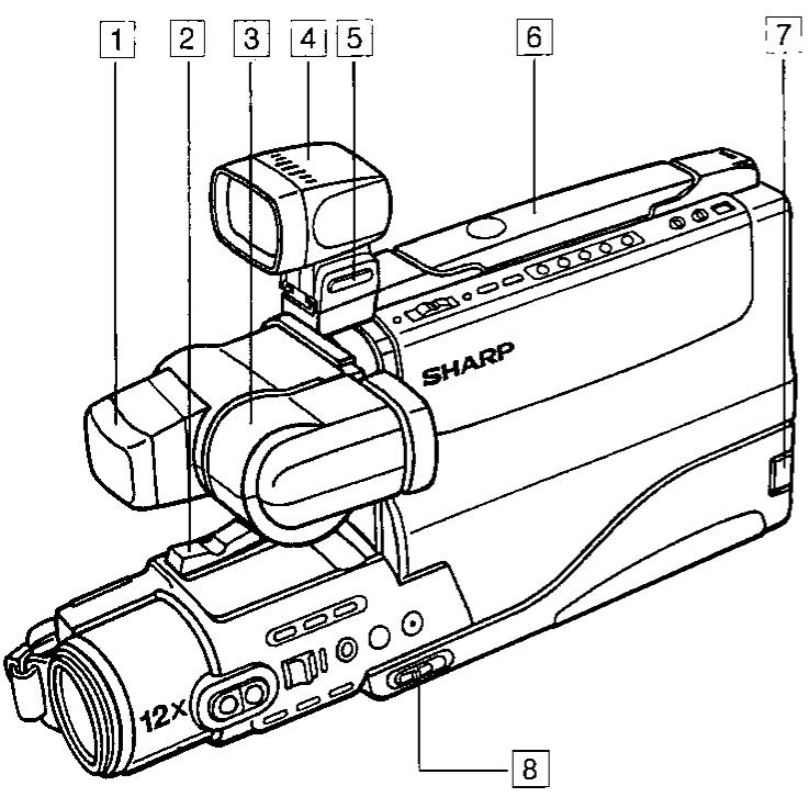 SHARP VL-SX80 - Vue de trois quarts avant - 1