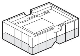 SHARP AN-52 - Assembling the Table Stand by Using the Packing Material - 1
