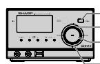SHARP XL-UH05H - Écoute de disques MP3/WMA ou CD - 1