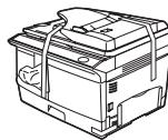 SHARP AL-2041 - HET TOESTEL VOORBEREIDEN VOOR DE INSTALLATIE - 2