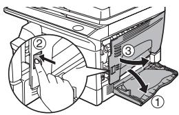 SHARP AL-2041 - INSTALLATIE VAN DE TD-CARTRIDGE - 1