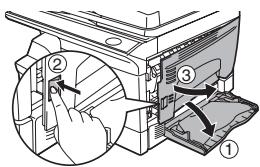 SHARP AL-2041 - INSTALAR EL CARTUCHO TD - 1