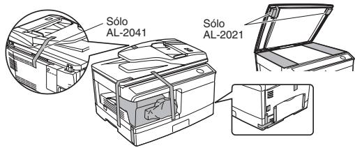SHARP AL-2041 - PREPARAR LA UNIDAD PARA INSTALACIÓN - 7