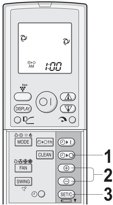 SHARP AY-XPC9JR - TIMER OFF - 1