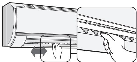 SHARP AY-XPC9JR - HORIZONTAL AIR FLOW DIRECTION - 1