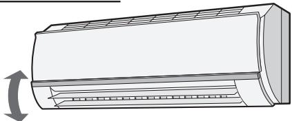 SHARP AY-XPC9JR - DIREZIONE VERTICALE DEL FLUSSO D'ARIA - 1