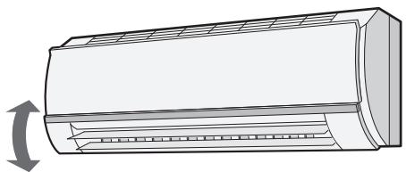 SHARP AY-XPC9JR - DIRECCAO DO FLUXO VERTICAL DO AR - 1