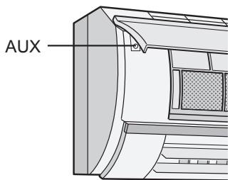 SHARP AY-XPC9JR - Press the AUX. button again. - 1