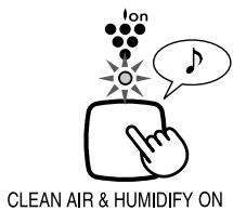 SHARP KC-860E - MODE D'ÉPURATION DE L'AIR ET D'HUMIDIFICATION - 1