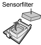 SHARP KC-860E - ONDERHOUD VAN HET SENSORFILTER - 4