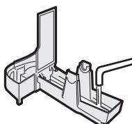 SHARP KC-860E - Sciacquare la vaschetta di umidificazione con acqua tiepida. - 1