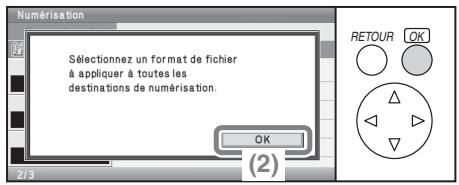 SHARP MX-C400 - Sélectionnez les réglages. (Type de fichier) - 1