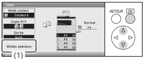 SHARP MX-C400 - Positionnez l'original. - 1