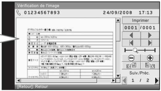 SHARP MX-C400 - Données pouvant être vérifiées - 1