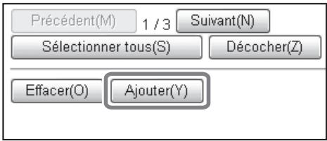 SHARP MX-C400 - Enregistrement d'une touche individuelle - 1